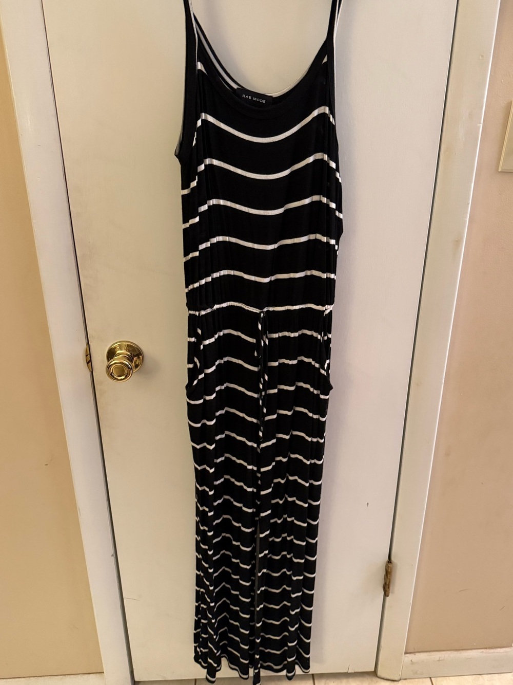 Rae Mode Black & White Striped Jumper